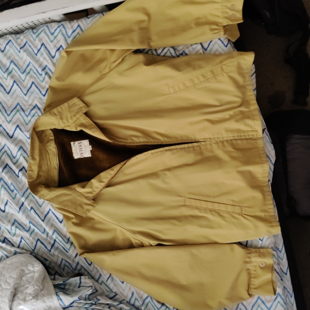 Vintage peters sports jacket with liner